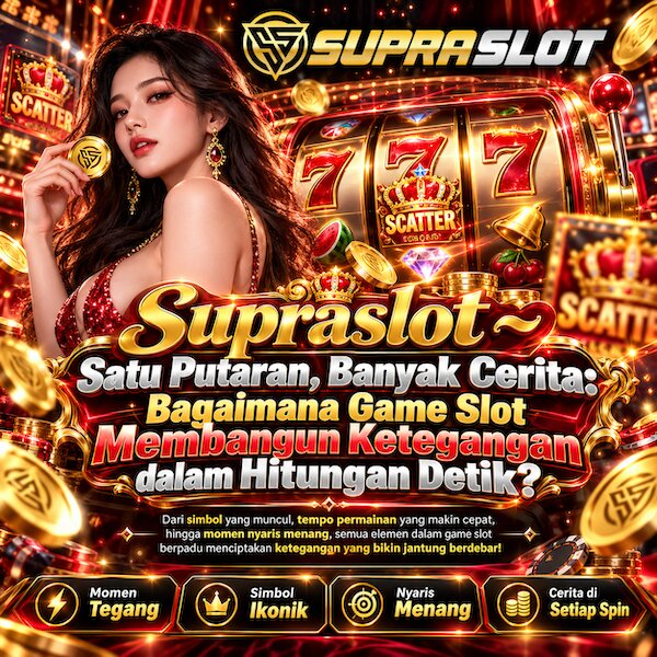 Supraslot ~ Satu Putaran, Banyak Cerita: Bagaimana Game Slot Membangun Ketegangan dalam Hitungan Detik? - 2