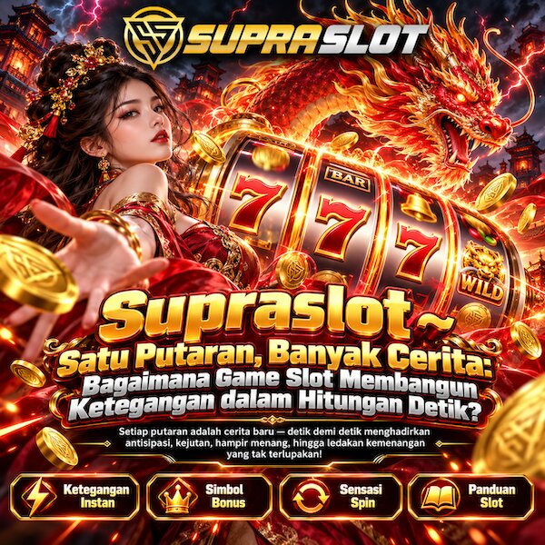 Supraslot ~ Satu Putaran, Banyak Cerita: Bagaimana Game Slot Membangun Ketegangan dalam Hitungan Detik? - 3